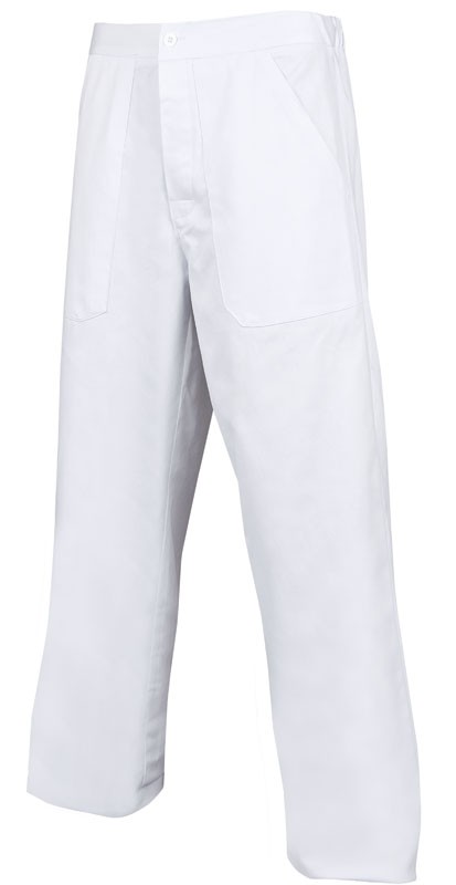Pantaloni de lucru SANDER WOMAN albi